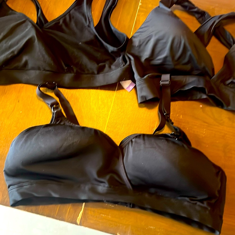 Three nursing bras‎ all size medium